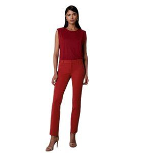 Banana Republic Beret Red Skinny Fit Sloan Pant